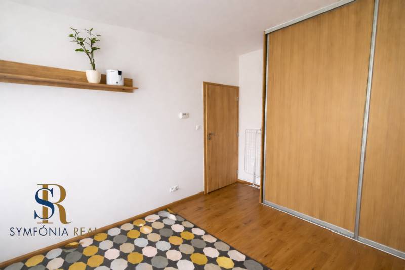 Minimalist room with colorful rug.png